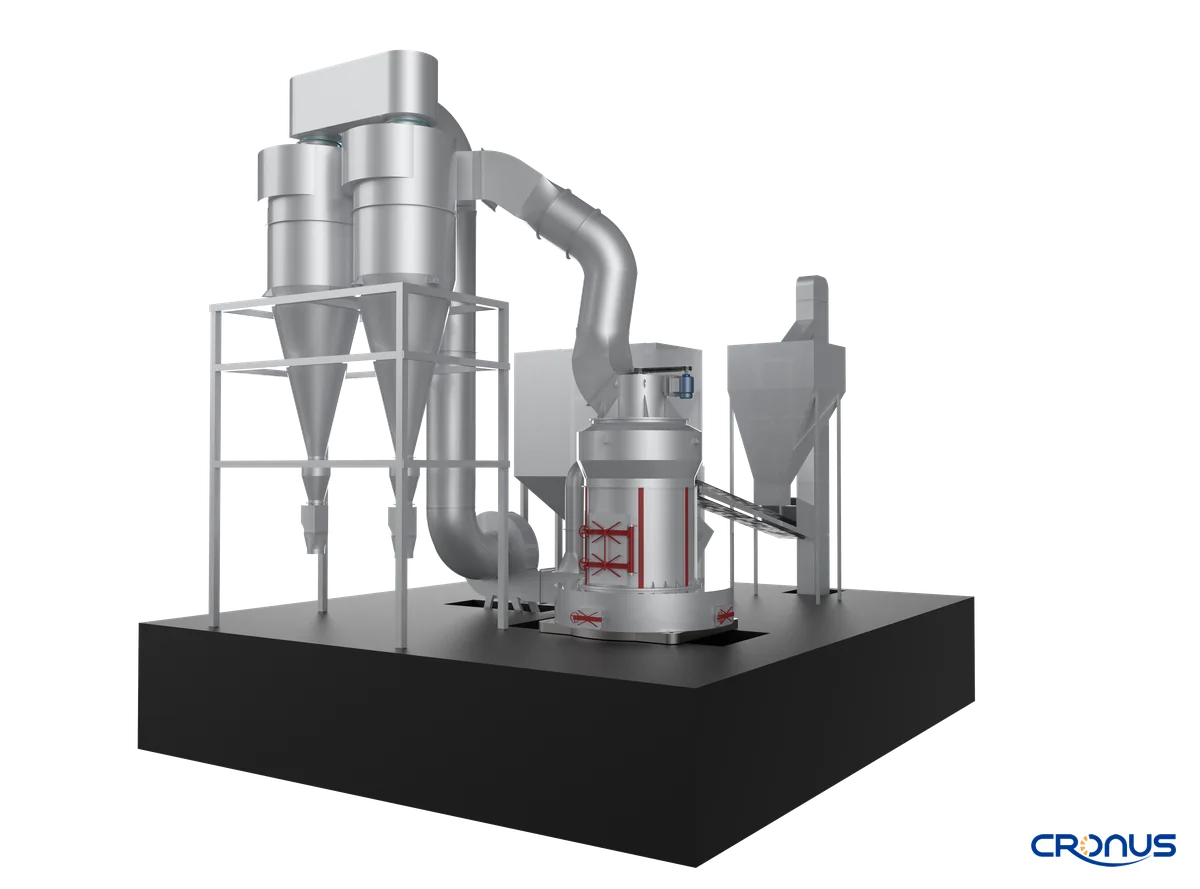 CRRM high pressure mineral grinding mill complete system